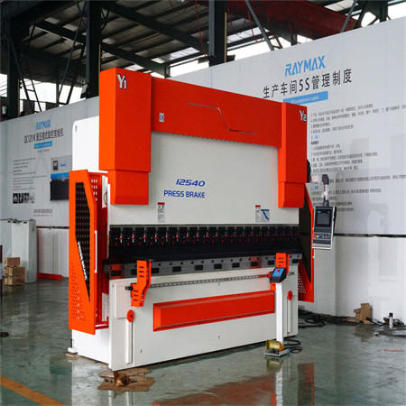 Rem Tekan CNC Servo Penuh 200 ton dengan Sistem CNC Delem DA56s 4 sumbu dan Sistem Keamanan Laser