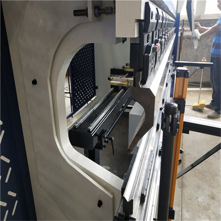 CNC baja aluminium otomatis Hidrolik Press Brake listrik lembaran logam mesin bending dengan robot