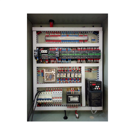 Rem tekan CNC otomatis servo hidrolik 6 + 1 aixs dengan Delem DA66T Controller untuk membengkokkan kabinet listrik