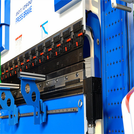Rem Tekan CNC Servo Penuh 200 ton dengan Sistem CNC Delem DA56s 4 sumbu dan Sistem Keamanan Laser