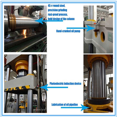 2017 OEM Sheet Metal Stamping Parts Die Digunakan Pipa Hidrolik Meninju Tekan Mesin Pemotong Rotor 5 Ton Untuk Profil Aluminium