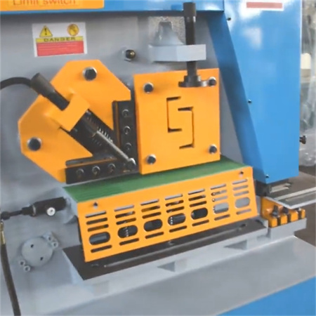 Seri Q35Y Pekerja besi hidrolik multifungsi menggabungkan mesin meninju dan geser Mesin Pemotong Logam Sudut