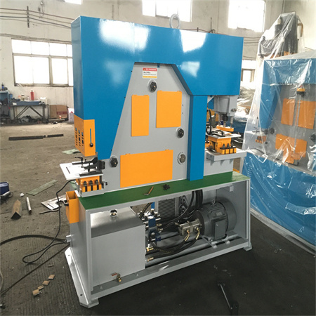 Q35Y-50 Pekerja Besi Hidrolik untuk Meninju Plat dan Geser Besi Sudut CNC 12 CE Hidrolik Press