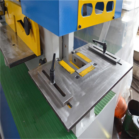 Q35Y-50 Pekerja Besi Hidrolik untuk Meninju Plat dan Geser Besi Sudut CNC 12 CE Hidrolik Press