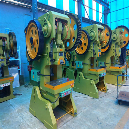 80 ton mesin press engkol tunggal CE sertifikat baja tabung persegi meninju mesin