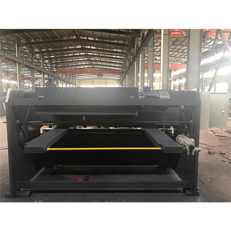 Cina Harga Bagus dari 3m 6m 8m pelat logam pelat baja pemotongan CNC mesin geser guillotine tipe gerbang hidrolik