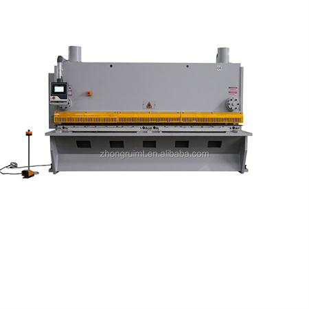 Mesin pemotong hidrolik QC11K untuk batang baja / pengoperasian yang mudah mesin geser cnc / gunting listrik untuk lembaran logam