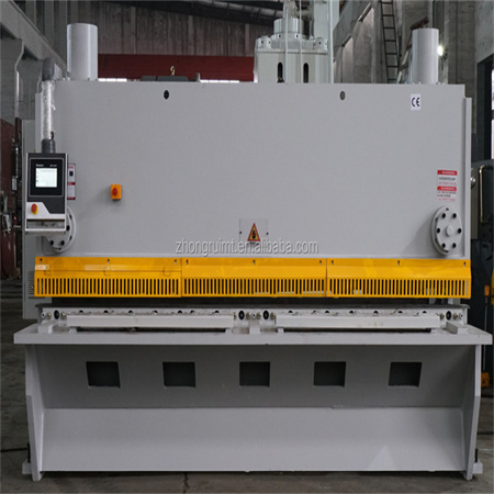 Cina Harga Bagus 6m 8m pelat logam pelat baja memotong mesin geser tipe gerbang hidrolik CNC