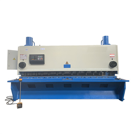 Lembaran logam hidrolik CNC mesin geser guillotine otomatis / mesin pengolah logam bekas