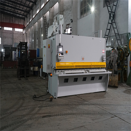 Cina memproduksi lembaran logam / pelat cnc hidrolik guillotine cutting / mesin geser guilhotina JX056