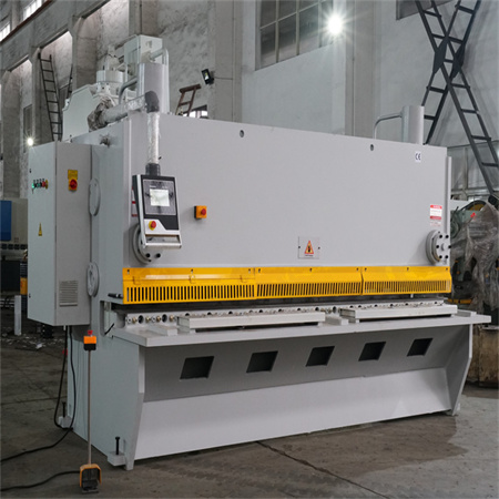 Kaki Dioperasikan CNC Guillotine Carbon Steel Sheet Metal Shearing Machine Dijual