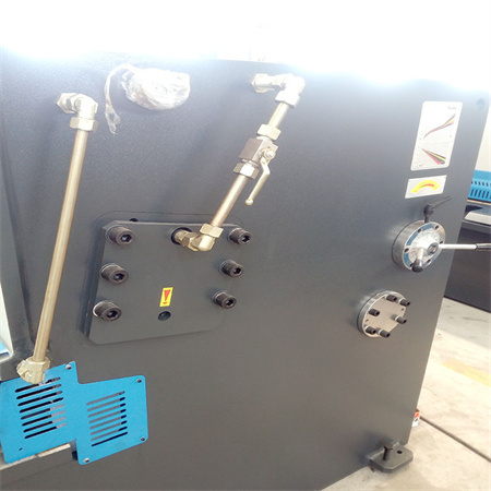 Mesin geser listrik QC12Y standar Eropa, mesin pemotong logam hidrolik, geser balok ayun hidrolik