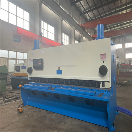 Cina Harga Bagus 6m 8m pelat logam pelat baja memotong mesin geser tipe gerbang hidrolik CNC