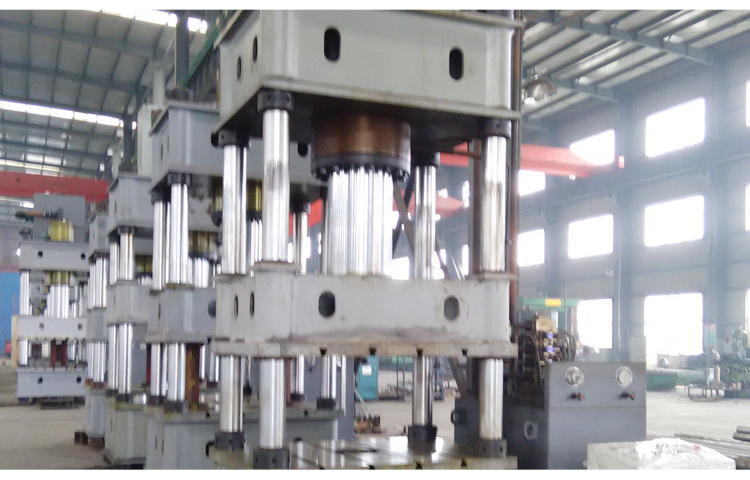 Biaya Rendah Multi-Fungsional Empat Kolom Dua Balok 63 Ton Mesin Press Hidrolik